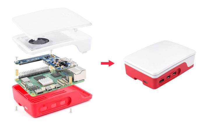 PoE HAT för Raspberry Pi 5 - 5V 5A @ electrokit (5 av 5)