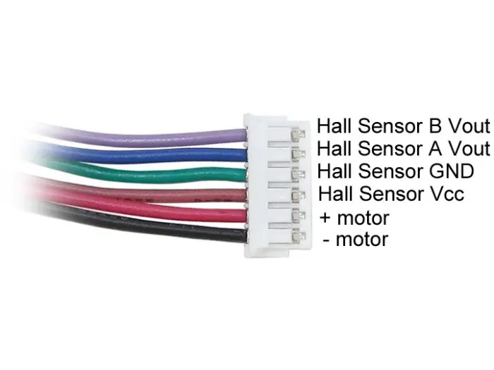 DC-motor with gearbox 12VDC 210:1 130rpm with encoder @ electrokit (6 of 7)