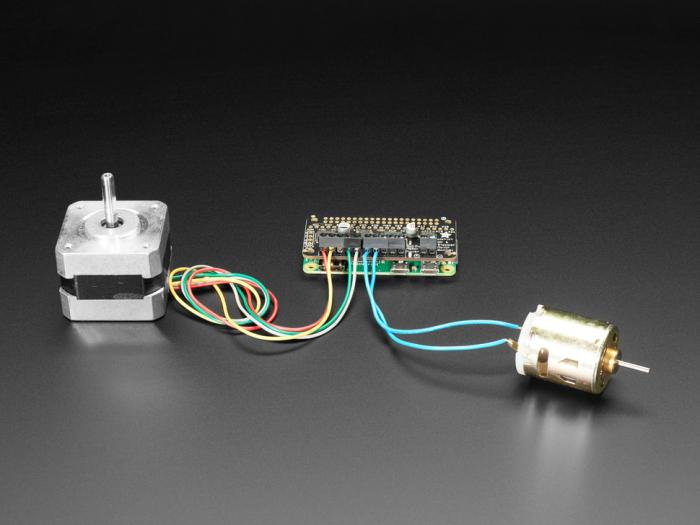 DC- och stegmotordrivare för Raspberry Pi @ electrokit (6 of 7)