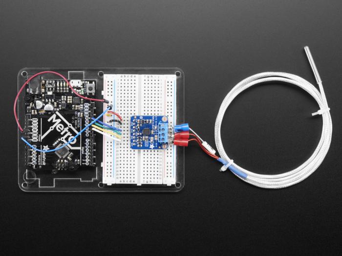 PT100 RTD Temperature Sensor Amplifier - MAX31865 @ electrokit (6 av 8)