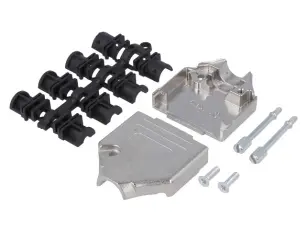 Kåpa D-SUB 15p metall @ electrokit