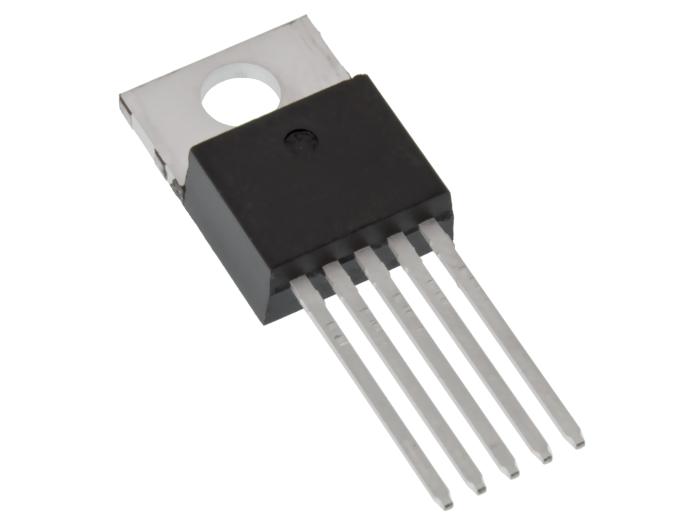 LM2575T-ADJG TO-220-5 Switching regulator adjustable @ electrokit (1 of 1)