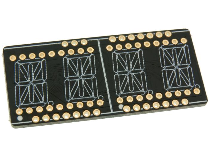 14-Segment Alphanumeric LED FeatherWing @ electrokit (1 of 3)