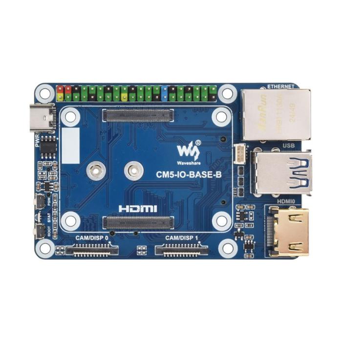 Compute Module 5 mini base IO Board NVMe @ electrokit (3 av 6)