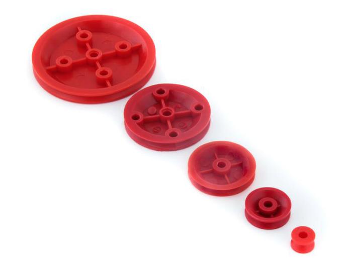 Remskiva ø4mm ø20mm @ electrokit (2 av 2)