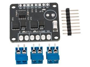 MOSFET Drivkort 2-kan 50V 10A @ electrokit