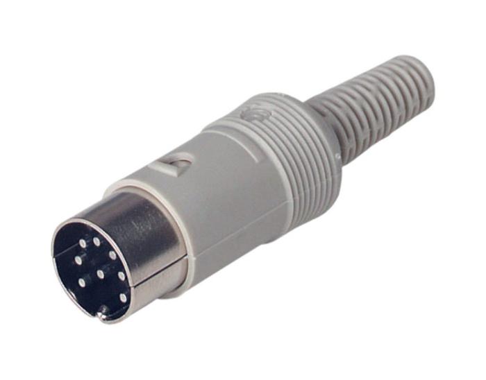 DIN male 8-pin 262° @ electrokit (1 of 2)