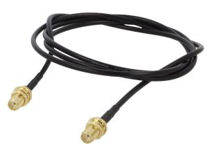 Cable SMA-female to SMA-female RG-174 1m @ electrokit