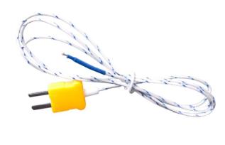Termoelement tr&aring;dgivare Typ-K 2m -50 till 250&deg;C @ electrokit