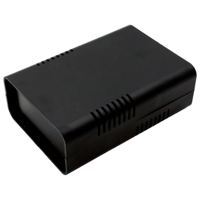 Instrument enclosure 95x135x45mm black @ electrokit (1 of 1)