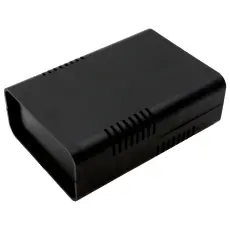 Instrumentlåda 95x135x45mm svart @ electrokit