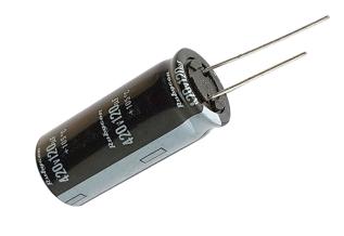 Elektrolytkondensator 120uF 420V 105C &oslash;18x30mm @ electrokit