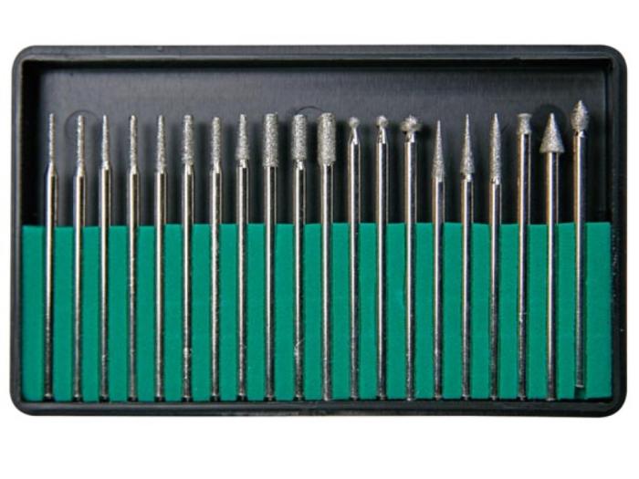 Diamond milling cutter set 20 pcs @ electrokit (1 of 1)