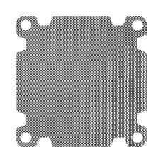 Fan filter 120mm for PC case @ electrokit