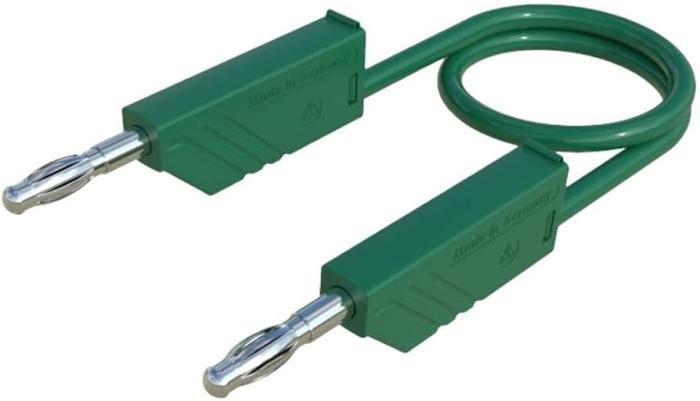 Testsladd 4mm bananplugg 2m 1mm² grön @ electrokit (1 av 2)