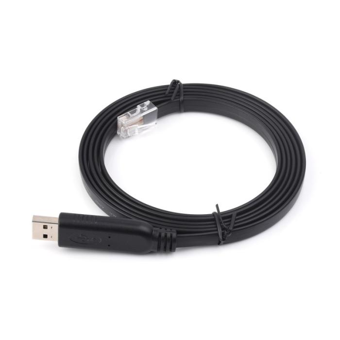 RS232 konsolkabel USB till RJ45 1.8m @ electrokit (2 av 5)
