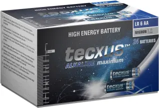 AA / LR6 alkaliska batterier 24-pack @ electrokit