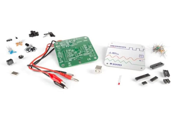 USB-oscilloscope 200kHz - soldering kit @ electrokit (2 of 7)