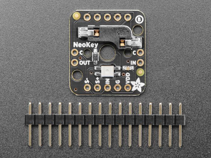 Breakout for Kailh switch with NeoPixel @ electrokit (3 of 8)