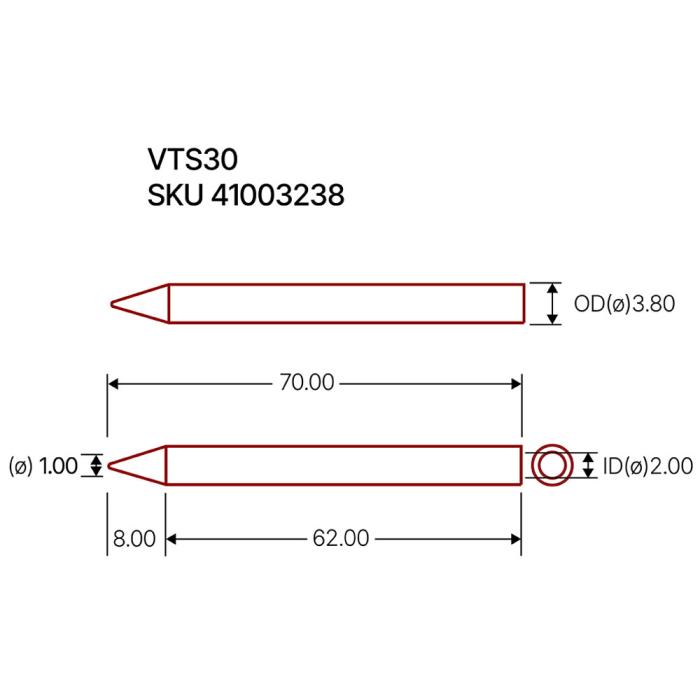 Lödspets Velleman VTS30 @ electrokit (2 av 2)