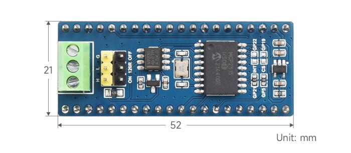 CAN bus för Raspberry Pi Pico @ electrokit (6 of 6)