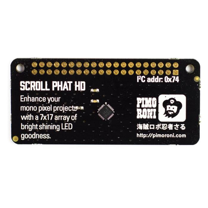 Scroll pHAT HD @ electrokit (3 av 4)