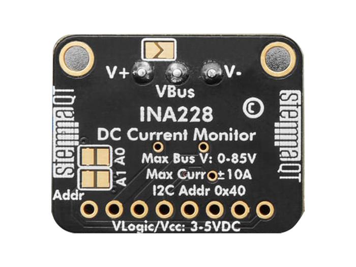 Strömsensor INA228 85V 10A I2C @ electrokit (2 av 6)
