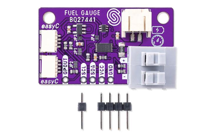 Fuel gauge for Li-Ion/LiPo BQ27441 - Qwiic @ electrokit (5 of 5)