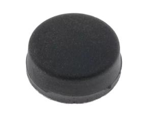 Apparatfot självhäftande ø10x4.5mm svart gummi @ electrokit