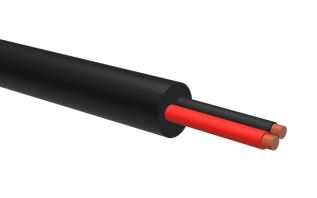Cable RKKB 0.75mm² black 60V @ electrokit