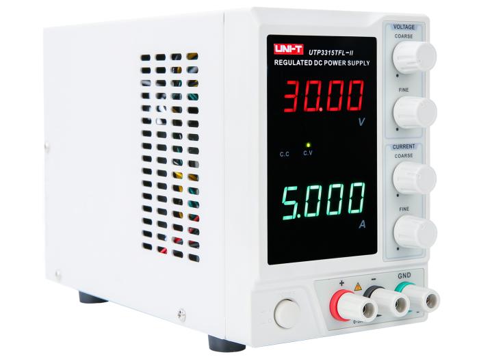 Labbaggregat 0-30V 0-5A UNI-T UTP3315TFL-II @ electrokit (2 av 4)
