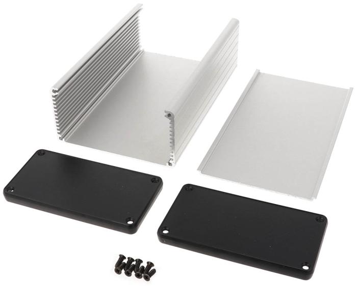 Aluminiumlåda extruderad 160x103x53mm ABS lock @ electrokit (2 av 2)