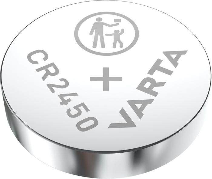 CR2450 batteri litium 3V Varta @ electrokit (2 av 2)
