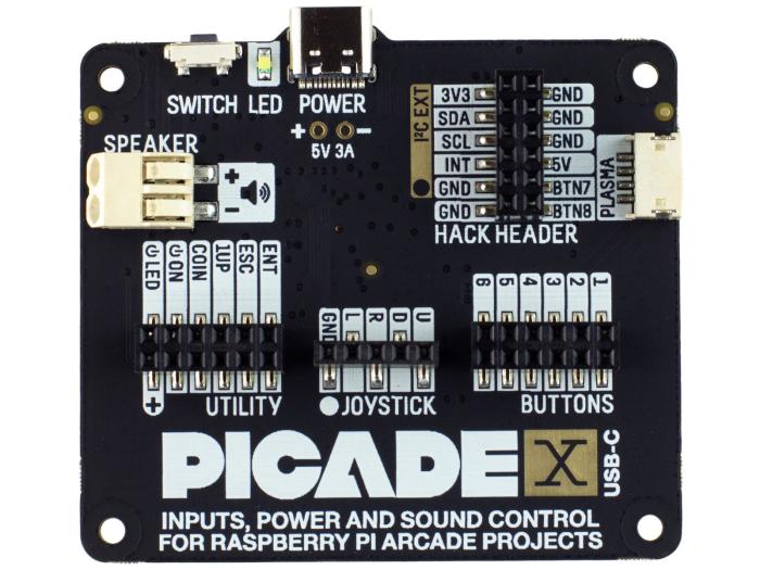 Picade X HAT USB-C @ electrokit (2 av 3)