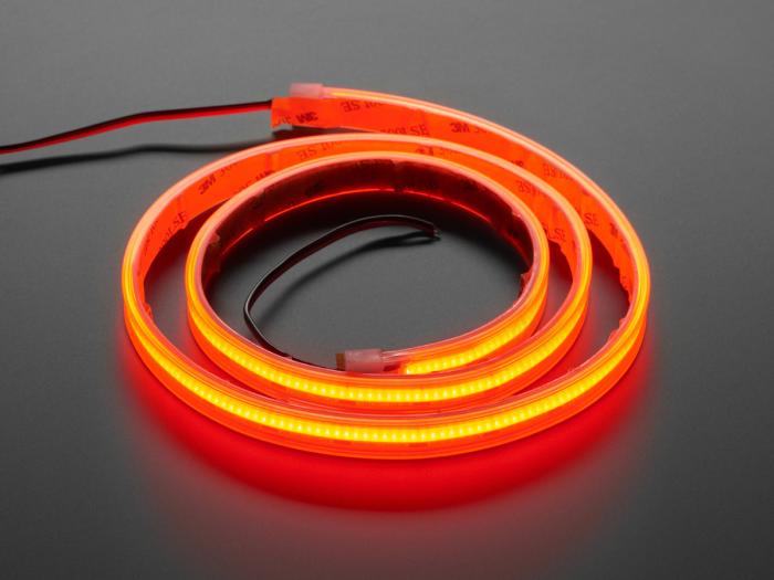 LED strip 1m diffus - röd @ electrokit (3 av 3)