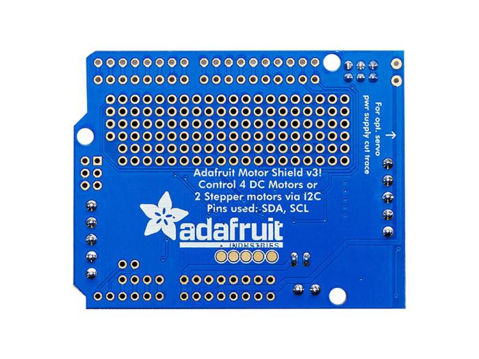 Adafruit motor shield för Arduino Uno R3/R4 v2.3 @ electrokit (2 av 7)