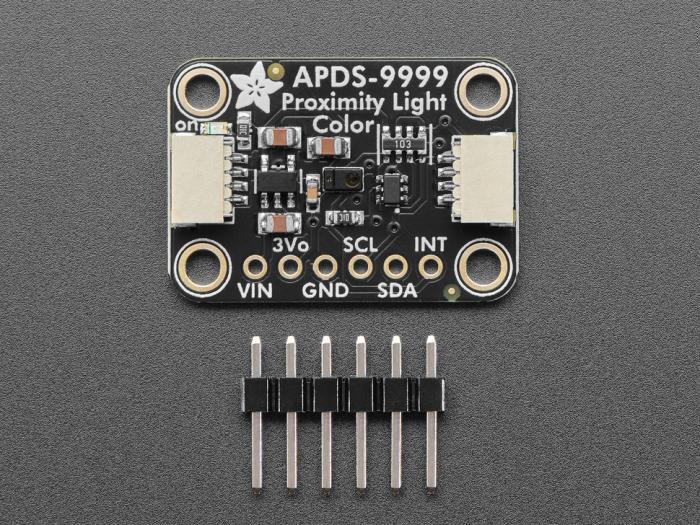 Lux ljus- färg- och närhetsensor APDS9999 - Qwiic @ electrokit (4 av 5)