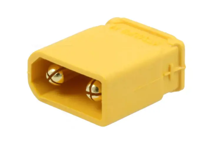 XT30 power connector 2-pin 15(30)A PCB male @ electrokit (1 of 2)
