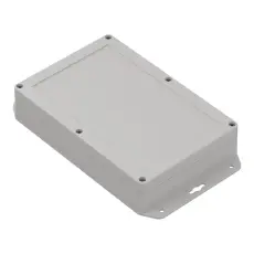 Apparatl&aring;da med fl&auml;ns 210x140x45mm ABS IP65 @ electrokit