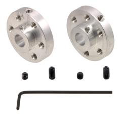 Nav för robothjul ø6mm - 2-pack @ electrokit