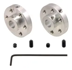 Nav för robothjul ø6mm - 2-pack @ electrokit