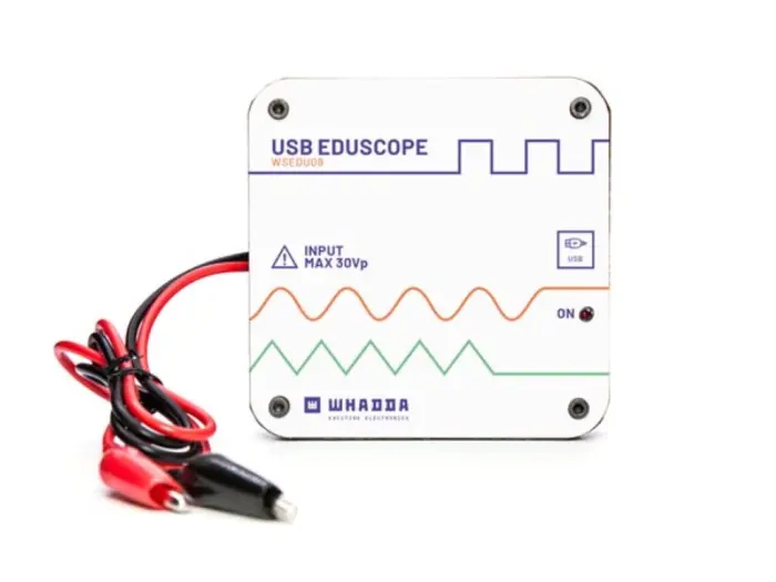 USB-oscilloscope 200kHz - soldering kit @ electrokit (3 of 7)