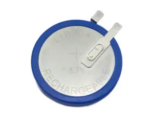 Batteri Li-Ion LIR3048 SMD lödfanor 3.7V 280mAh @ electrokit