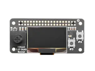 Adafruit 128x64 OLED för Pi Zero @ electrokit
