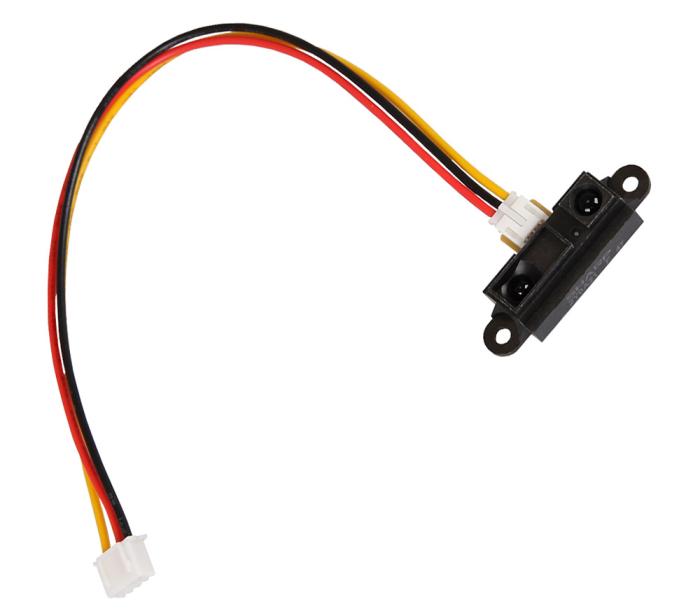 Avståndssensor IR 10-80cm GP2Y0A21YK @ electrokit (2 av 3)