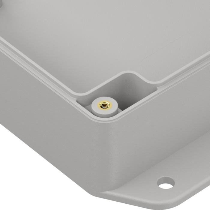 Apparatlåda med fläns 180x120x60mm ABS IP65 @ electrokit (4 av 4)