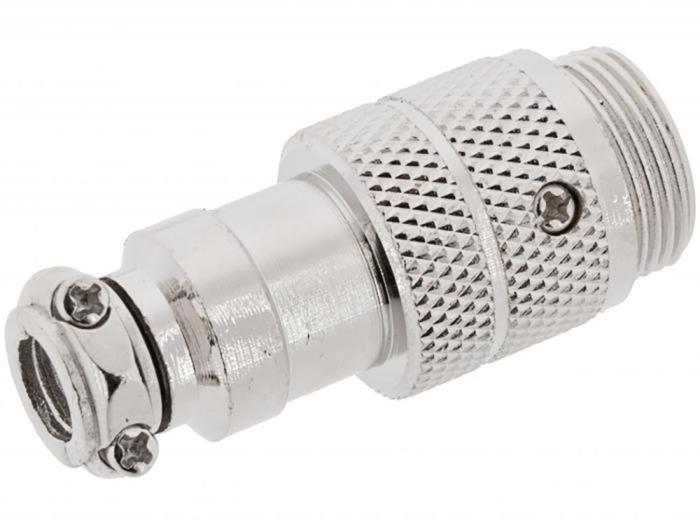 Kontakt GX16 plugg 5-pol kabel @ electrokit (2 av 3)
