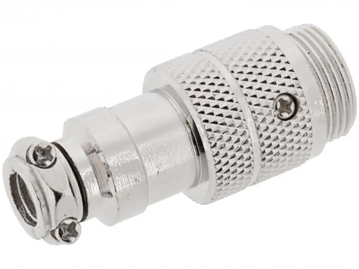 Kontakt GX16 plugg 5-pol kabel @ electrokit (2 av 3)