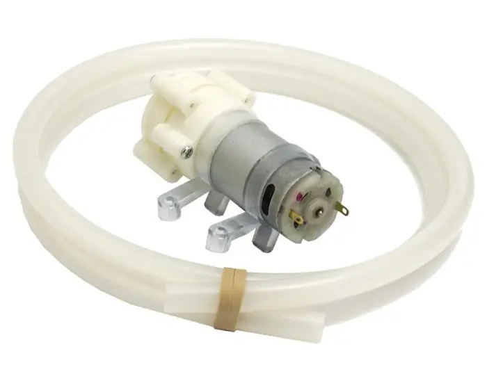 Vattenpump 6-12V med slang @ electrokit (1 av 3)