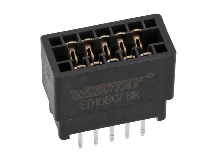 Kantkontakt 2x5-pol 2.54mm @ electrokit (1 av 2)